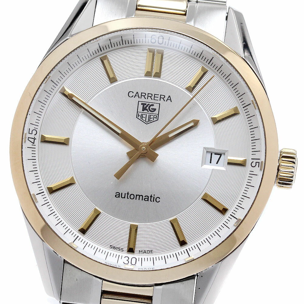 タグホイヤー TAG HEUER WV215A カレラ キャリバー5 デイト 自動巻き メンズ _950391【中古】