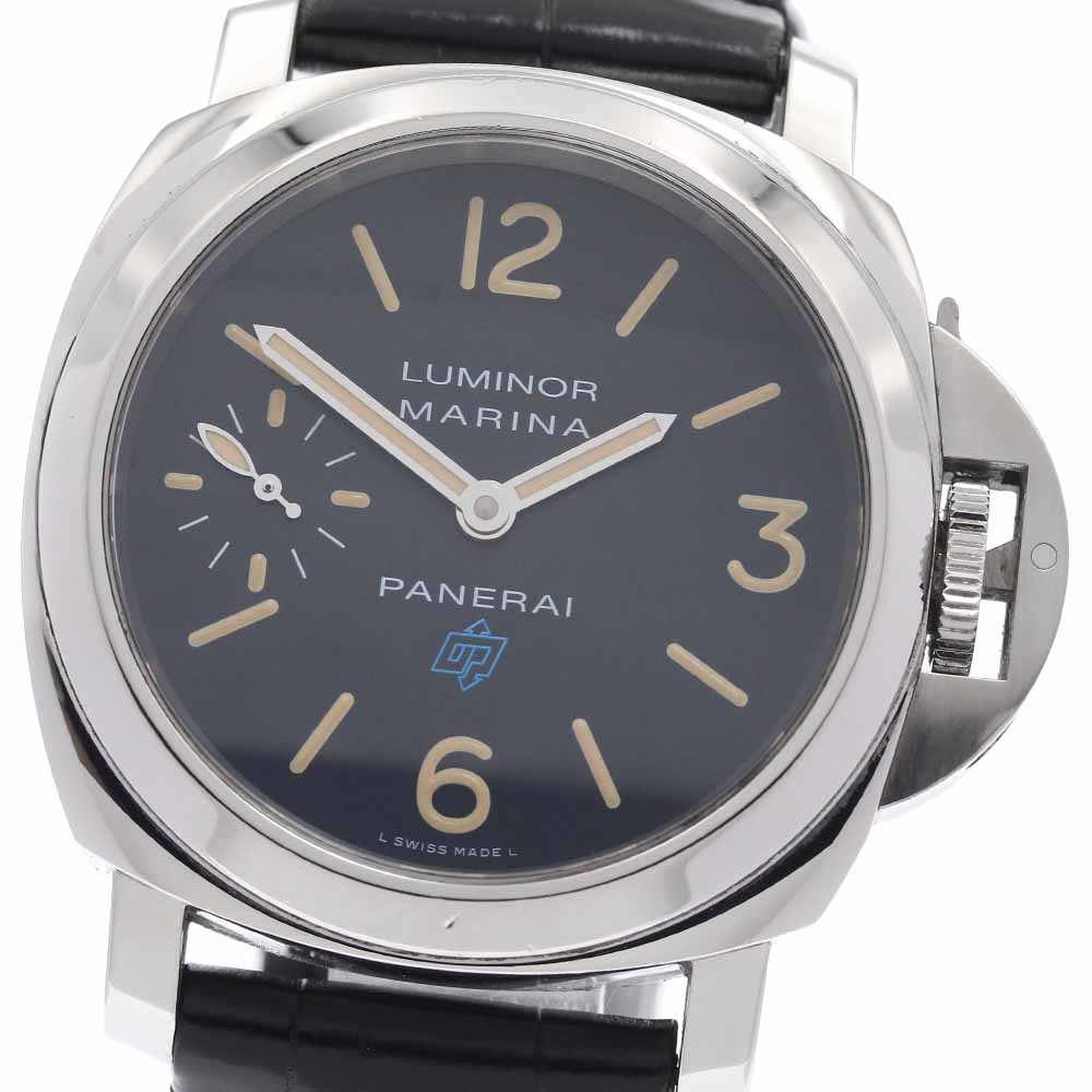 樂天商城 - パネライ PANERAI PAM00631 ルミノールマリーナ ロゴ アッチャイオ 手巻き メンズ 保証書付き_951910【中古】
