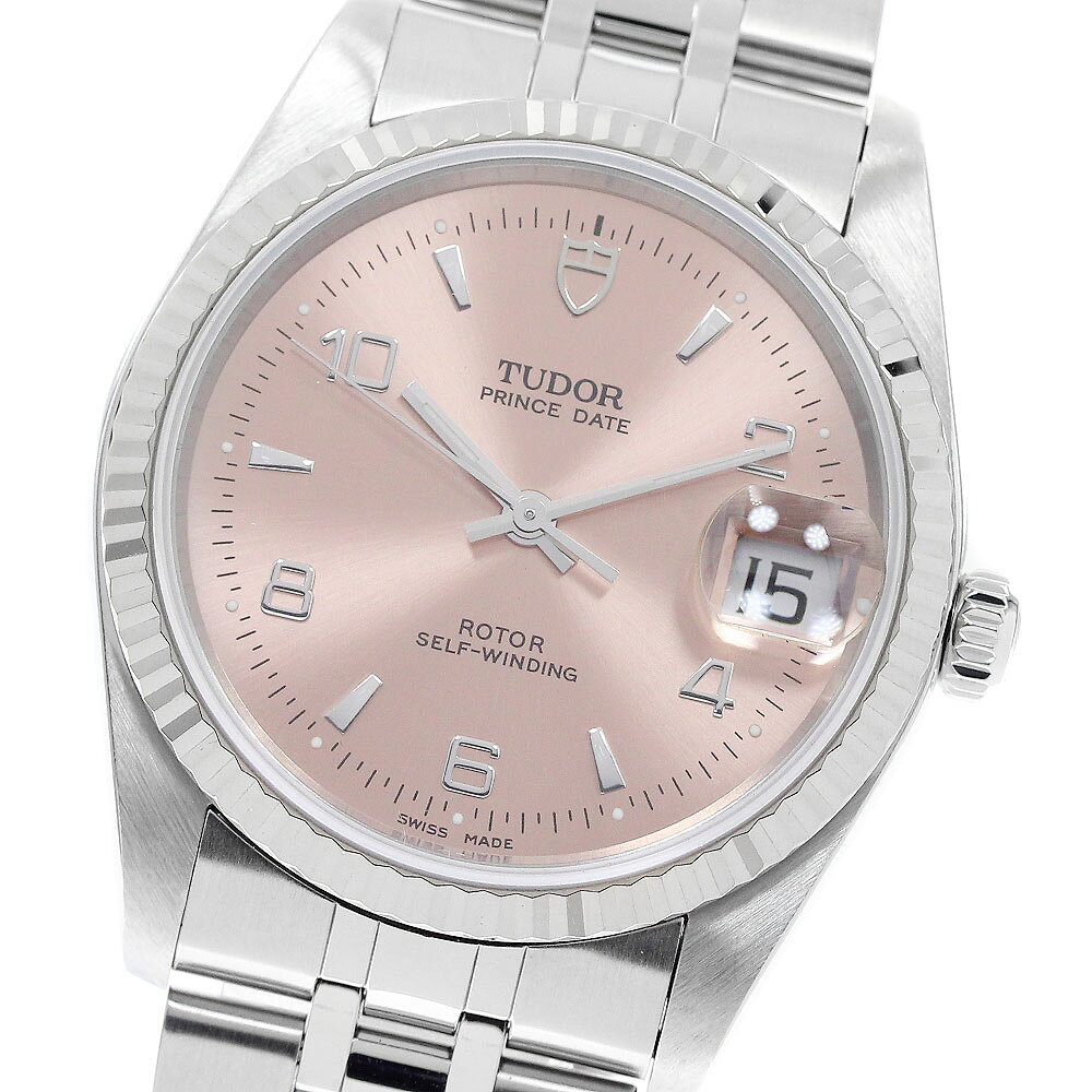 チュードル TUDOR 74034 プリンスデイト WGベゼル 自動巻き メンズ 良品 _95478 ...