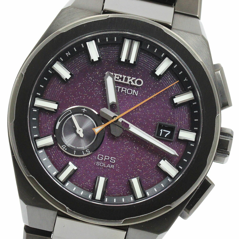 セイコー SEIKO SBXD029/3X62-0AG0 アストロン ネクスター Starry Sky 2025 限定モデル ソーラー電波 メンズ 箱・保証書付き_955036【中古】