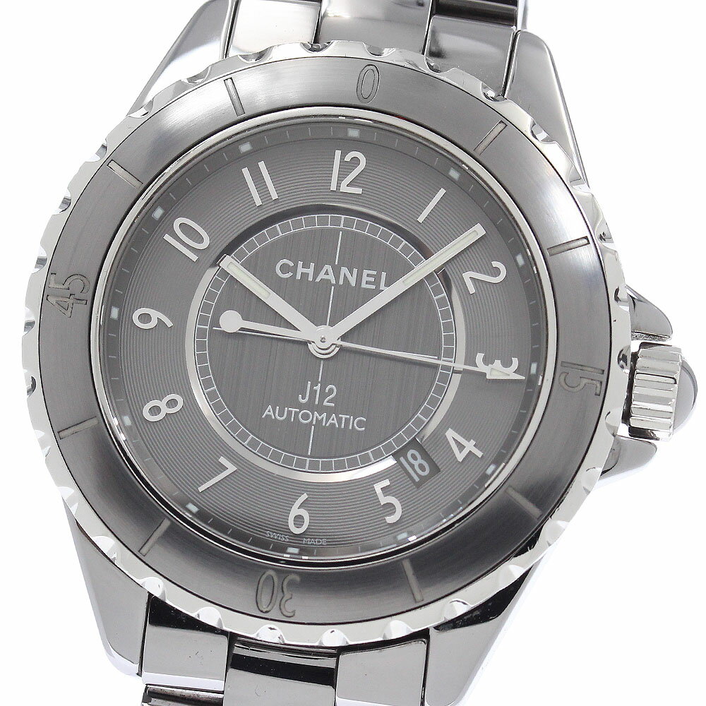 CHANEL - シャネル CHANEL H2934 J12 クロマティック 41MM デイト 自動巻き メンズ 良品 保証書付き_955506【中古】