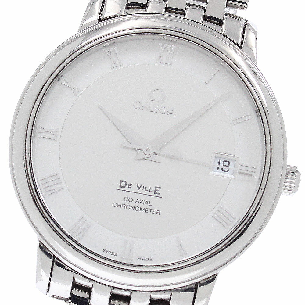 DeVille - オメガ OMEGA 4574.31 デビル プレステージ コーアクシャル 自動巻き メンズ _955718【中古】