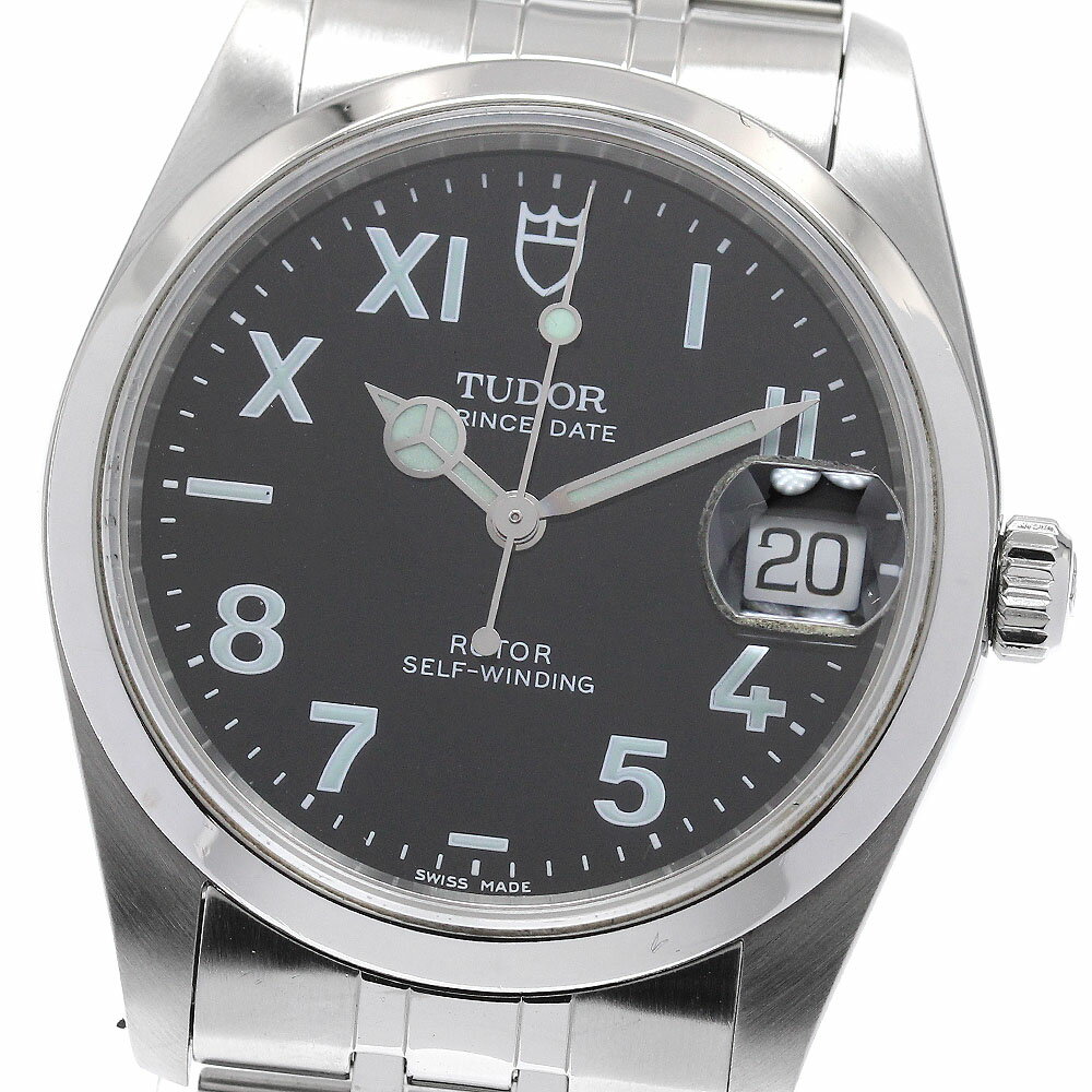 チュードル TUDOR 74000N プリンスデイト ユニークダイアル デイト 自動巻き メンズ 良 ...