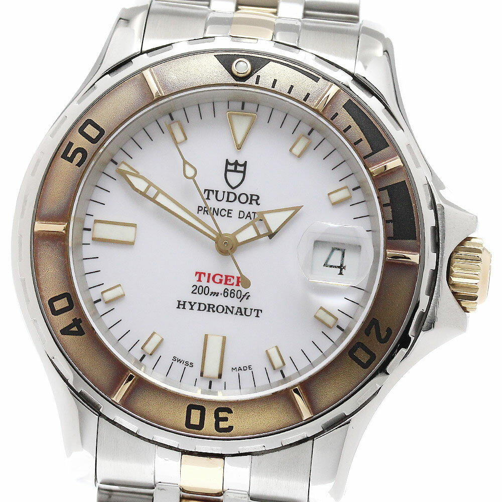 チュードル TUDOR 89193P タイガー プリンスデイト ハイドロノート デイト 自動巻き メ ...