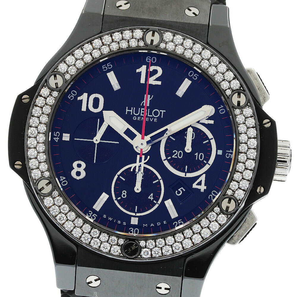 ウブロ HUBLOT 301.CV.130.RX.114 ビッグバン ブラックマジック ダイヤベゼル ...