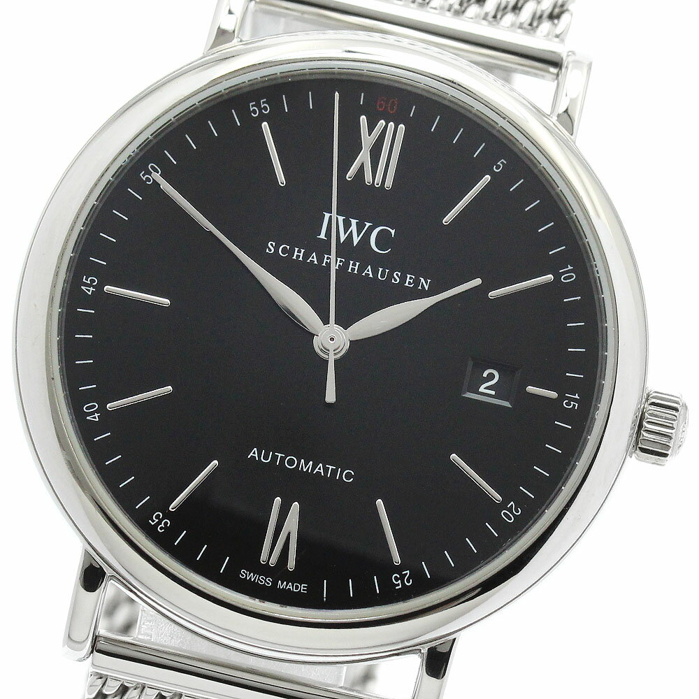 Portfino - IWC SCHAFFHAUSEN IW356506 ポートフィノ デイト 自動巻き メンズ 良品 保証書付き_955728【中古】