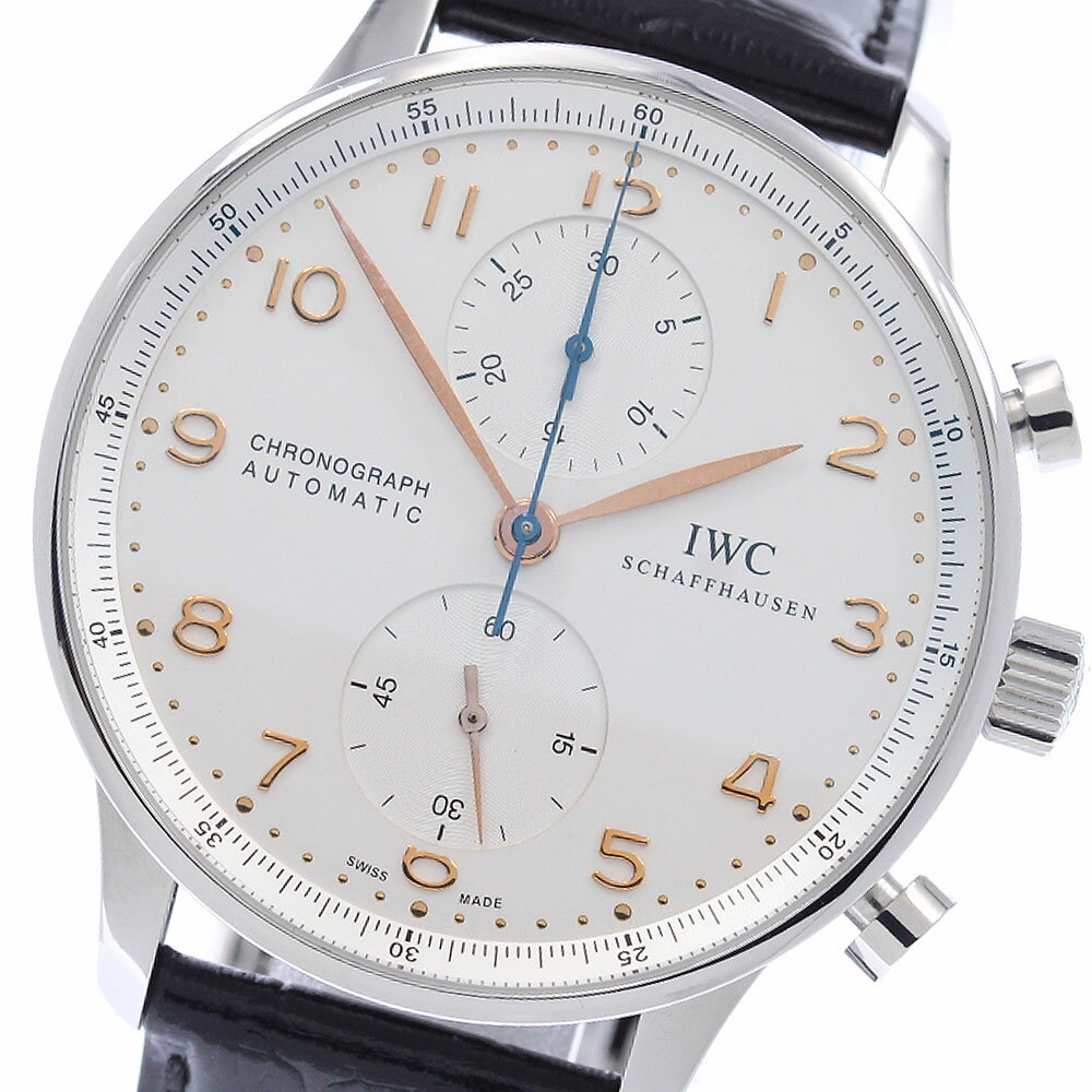 Other - IWC SCHAFFHAUSEN IW371445 ポルトギーゼ クロノグラフ 自動巻き メンズ 美品 保証書付き_956313【中古】