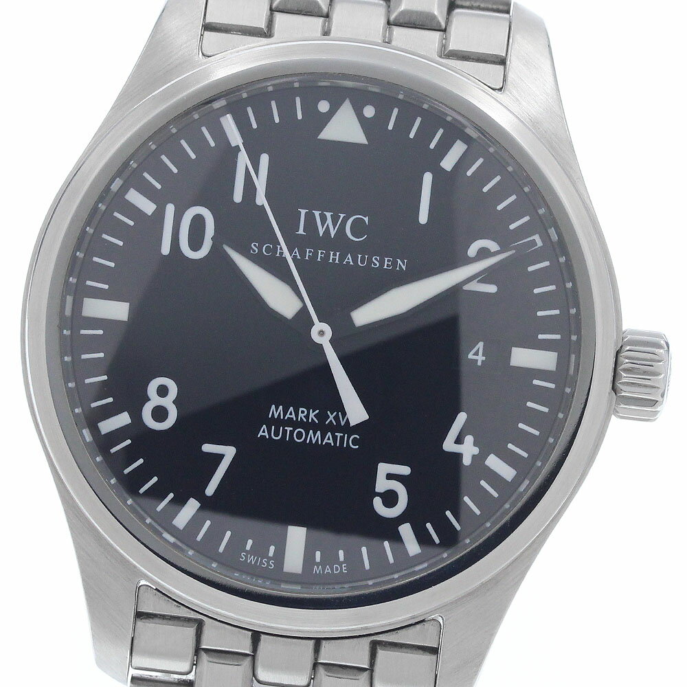 IWC IWC SCHAFFHAUSEN IW325504 パイロット ウォッチ マークXVI デイト 自動巻き メンズ 良品 保証書付き_956370【中古】