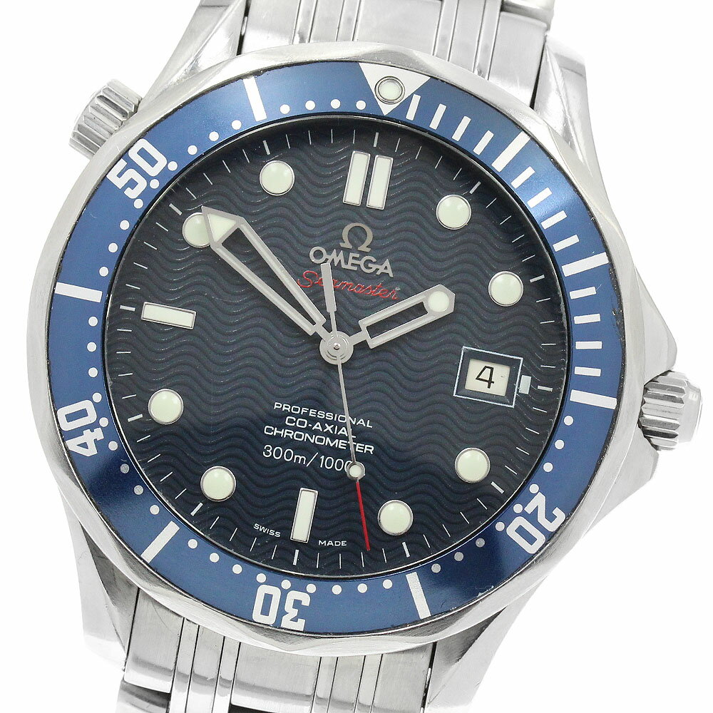 オメガ OMEGA 2220.80 シーマスター プロダイバーズ 300M コーアクシャル デイト  ...