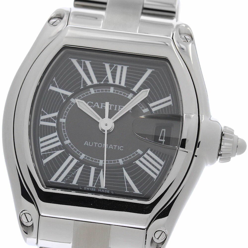 カルティエ CARTIER W62041V3 ロードスターLM デイト 自動巻き メンズ 良品 _9 ...