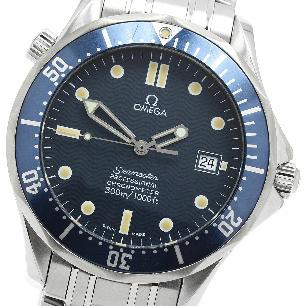 Other - オメガ OMEGA 2531.80 シーマスター300 デイト 自動巻き メンズ 良品 保証書付き_951027【中古】