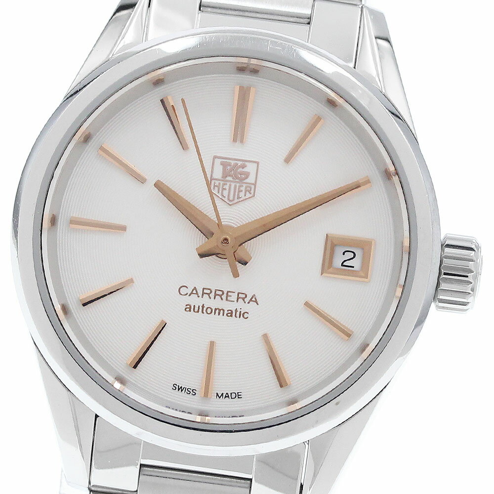 Tag Heuer - タグホイヤー TAG HEUER WAR2412-0 カレラ キャリバー9 デイト 自動巻き レディース _951504【中古】