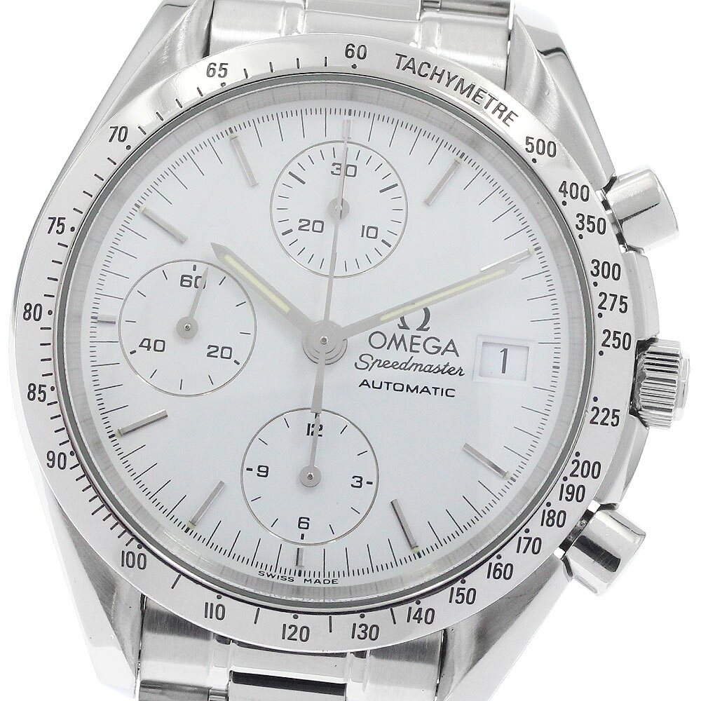 オメガ OMEGA 3511.20 スピードマスター デイト クロノグラフ 自動巻き メンズ 保証書付き_951805【中古】（楽天・CLOSER）