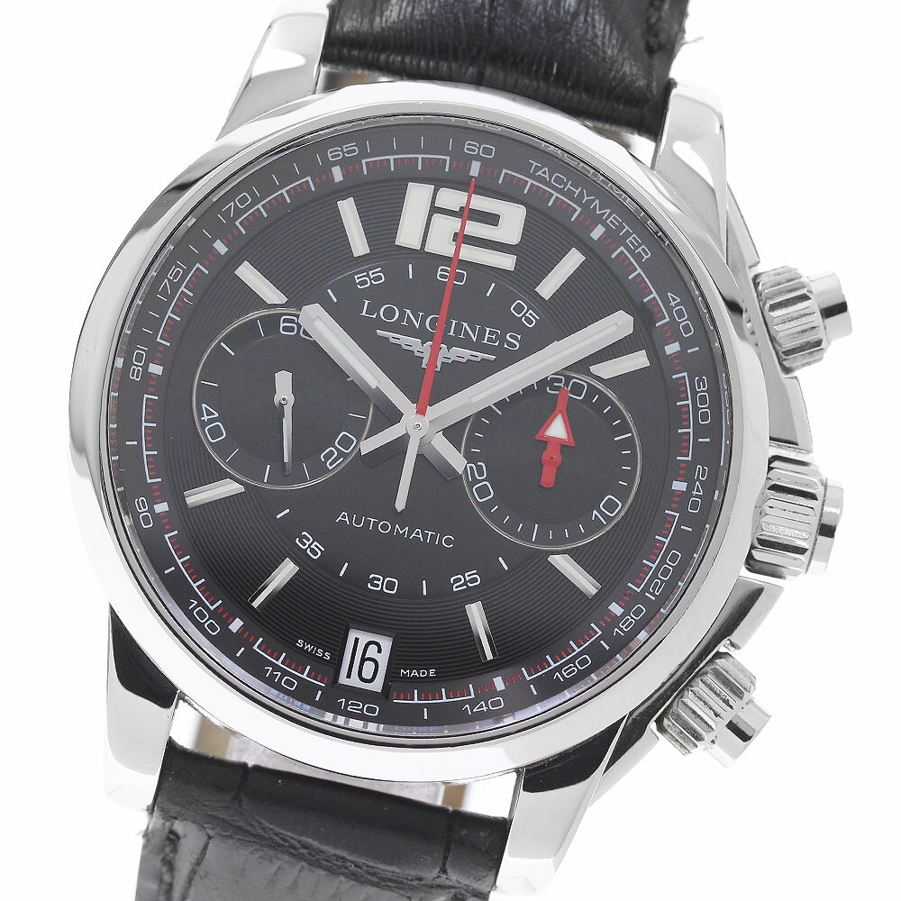 FRANCK MULLER - ロンジン LONGINES L3.666.4 アドミラル クロノグラフ デイト 自動巻き メンズ _955008【中古】