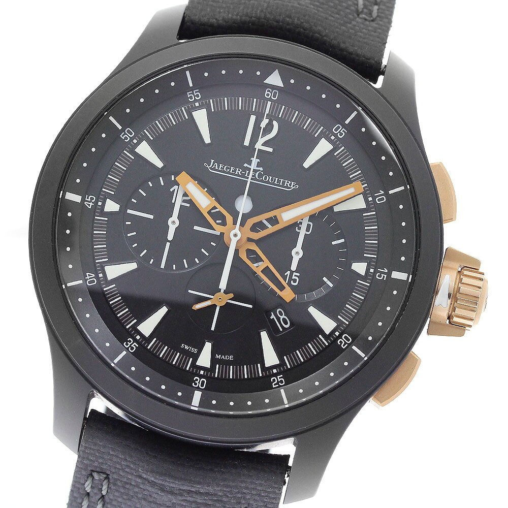 Master Compressor - ジャガー・ルクルト JAEGER-LECOULTRE 179.C.C7 マスターコンプレッサー デイト クロノグラフ 自動巻き メンズ _955095【中古】