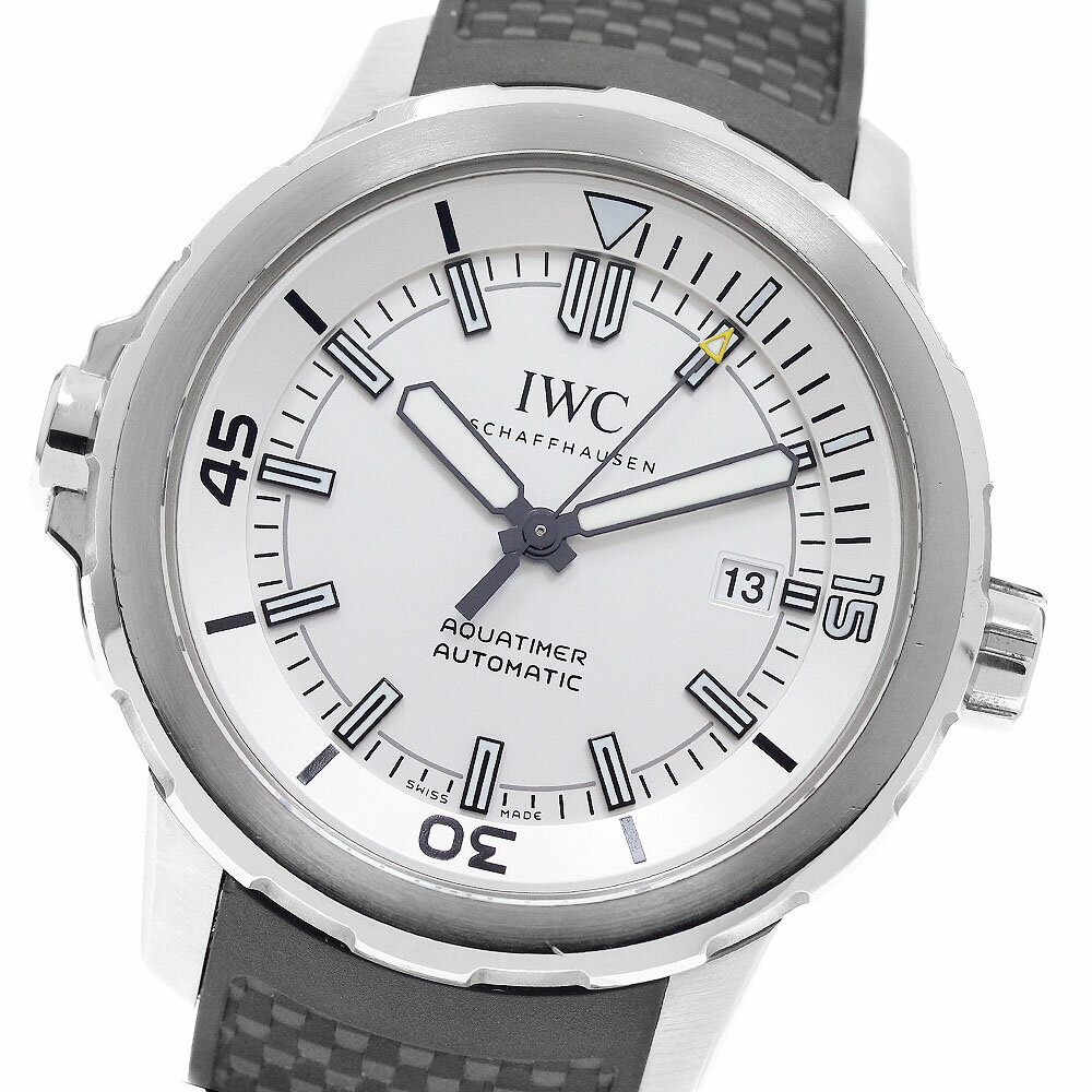 SWATCH - IWC IWC SCHAFFHAUSEN IW329003 アクアタイマー デイト 自動巻き メンズ 保証書付き_955762【中古】