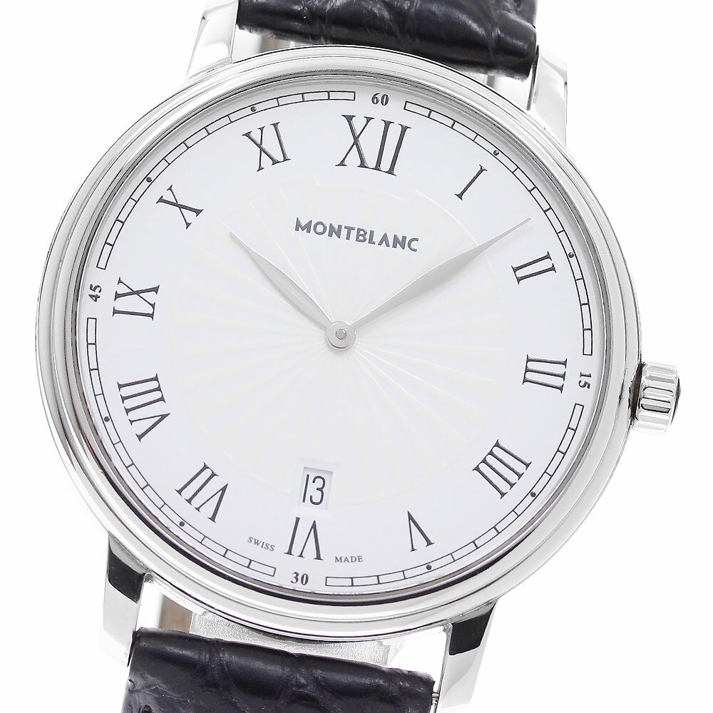 MONTBLANC - モンブラン MONTBLANC 7336/112633 トラディション デイト クォーツ メンズ _955784【中古】