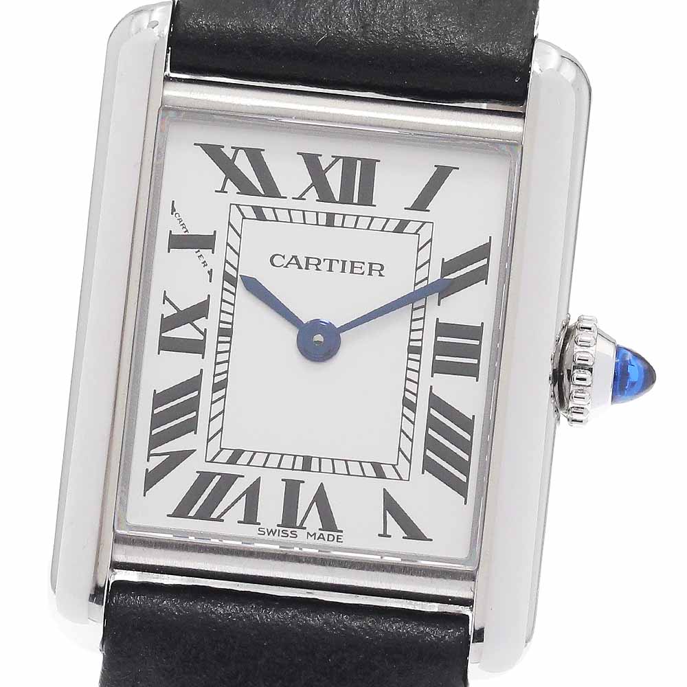 カルティエ CARTIER WSTA0110 タンクマスト SM クォーツ レディース 保証書付き_956154【中古】
