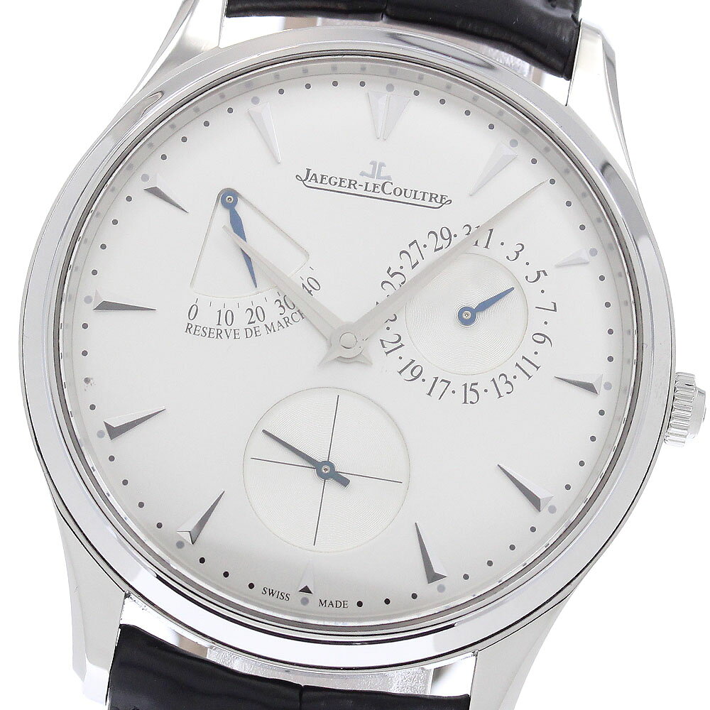 ジャガー・ルクルト JAEGER-LECOULTRE 176.8.38.S/Q1378420 マスターウルトラスリム 自動巻き メンズ 良品 保証書付き_956416【中古】