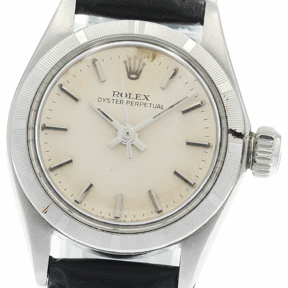 ロレックス ROLEX 6623 オイスターパーペチュアル Cal.1161 自動巻き レディース 保証書付き_849206【中古】