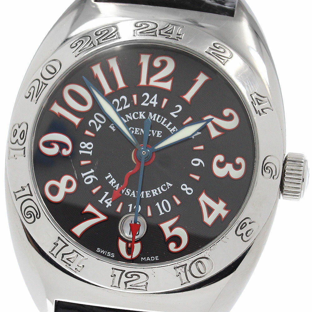 Other - フランクミュラー FRANCK MULLER 2000WW トランスアメリカ ワールドワイド GMT 自動巻き メンズ _956044【中古】