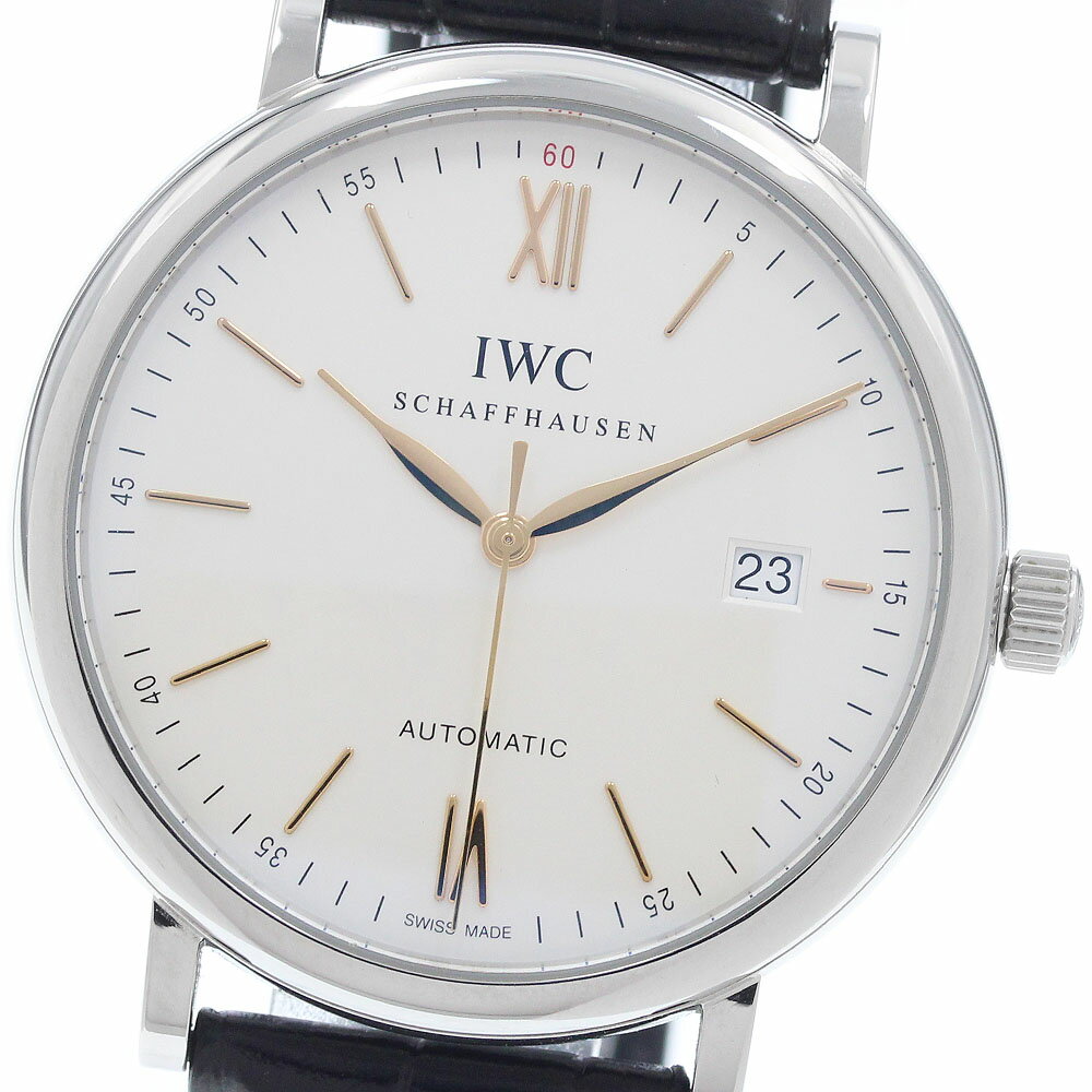 Other - IWC IWC SCHAFFHAUSEN IW356517 ポートフィノ デイト 自動巻き メンズ 保証書付き_956356【中古】