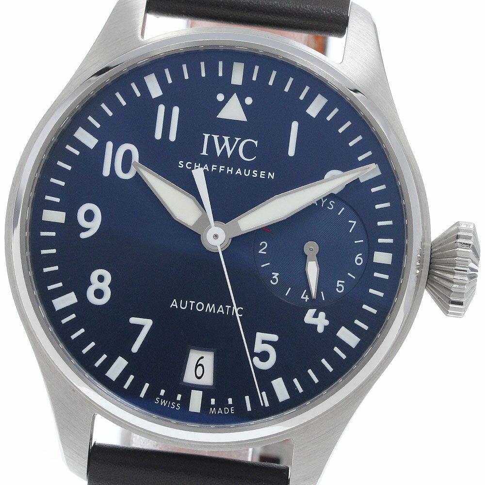 Other - IWC IWC SCHAFFHAUSEN IW501002 ビッグパイロットウォッチ プティ・プランス 7デイズ 自動巻き メンズ 美品 箱・保証書付き_956642【中古】