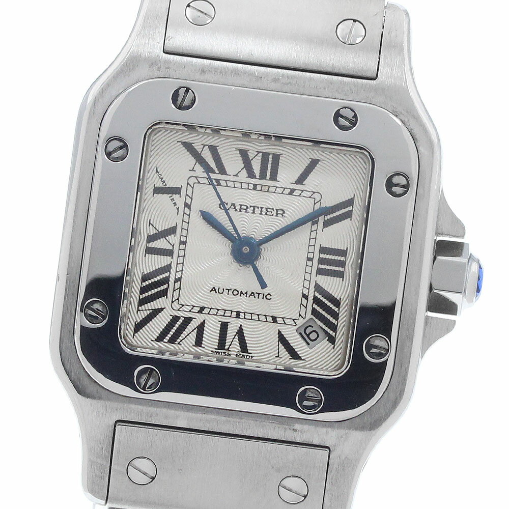 カルティエ CARTIER W20054D6 サントスガルベ SM デイト 自動巻き レディース _ ...