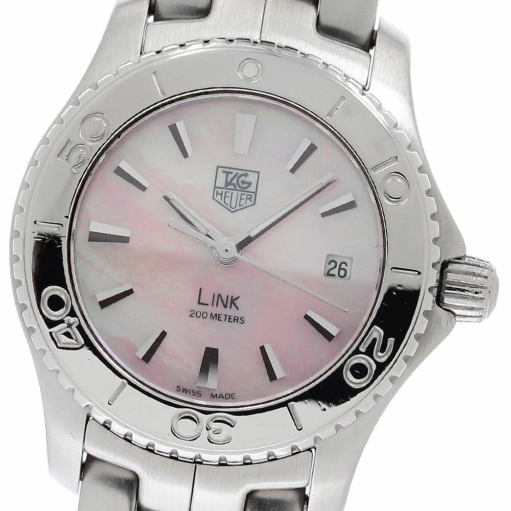 タグホイヤー TAG HEUER WJ1315-1 リンク デイト クォーツ レディース 良品 _948908【中古】