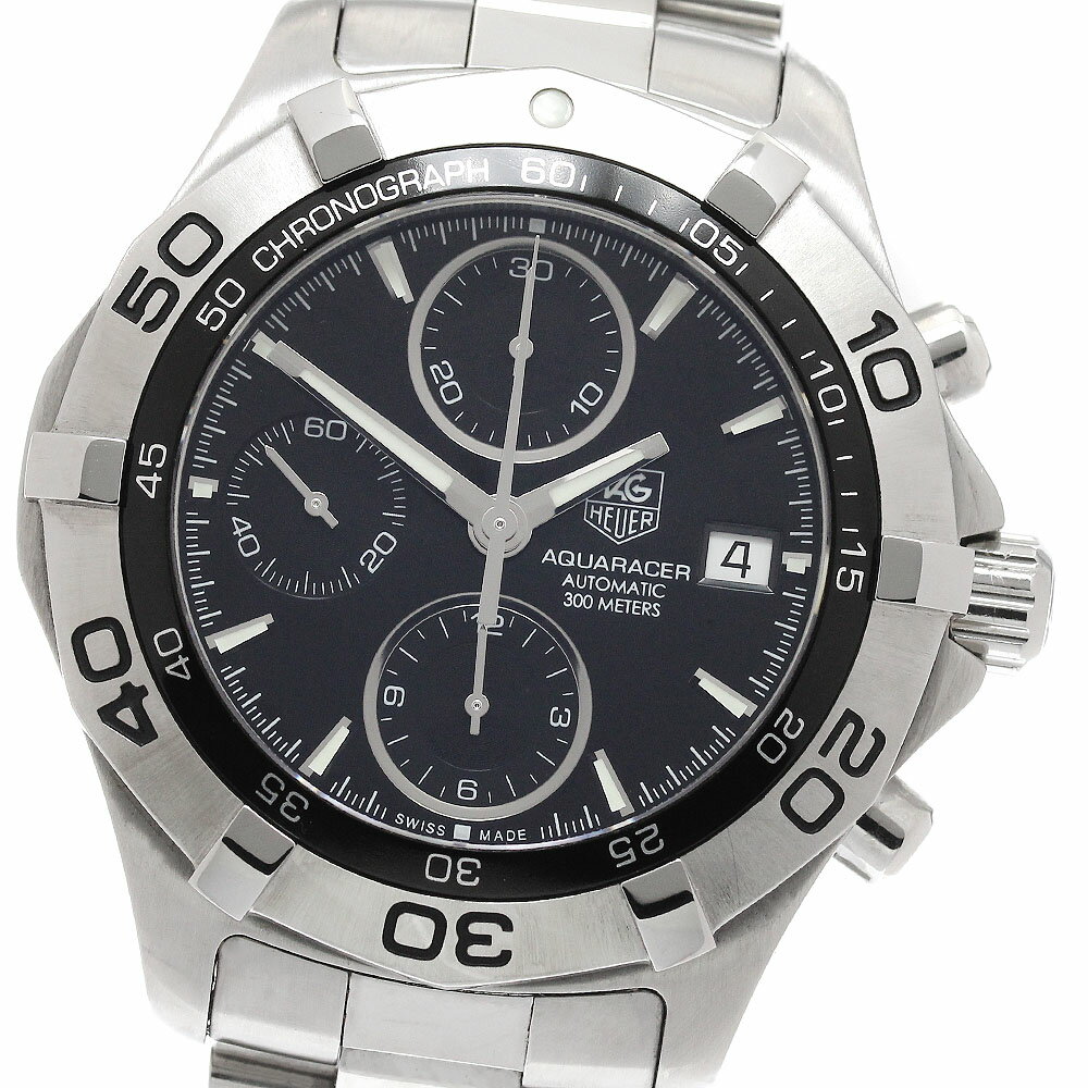 タグホイヤー TAG HEUER CAF2110.BA0809 アクアレーサー クロノグラフ 自動巻 ...