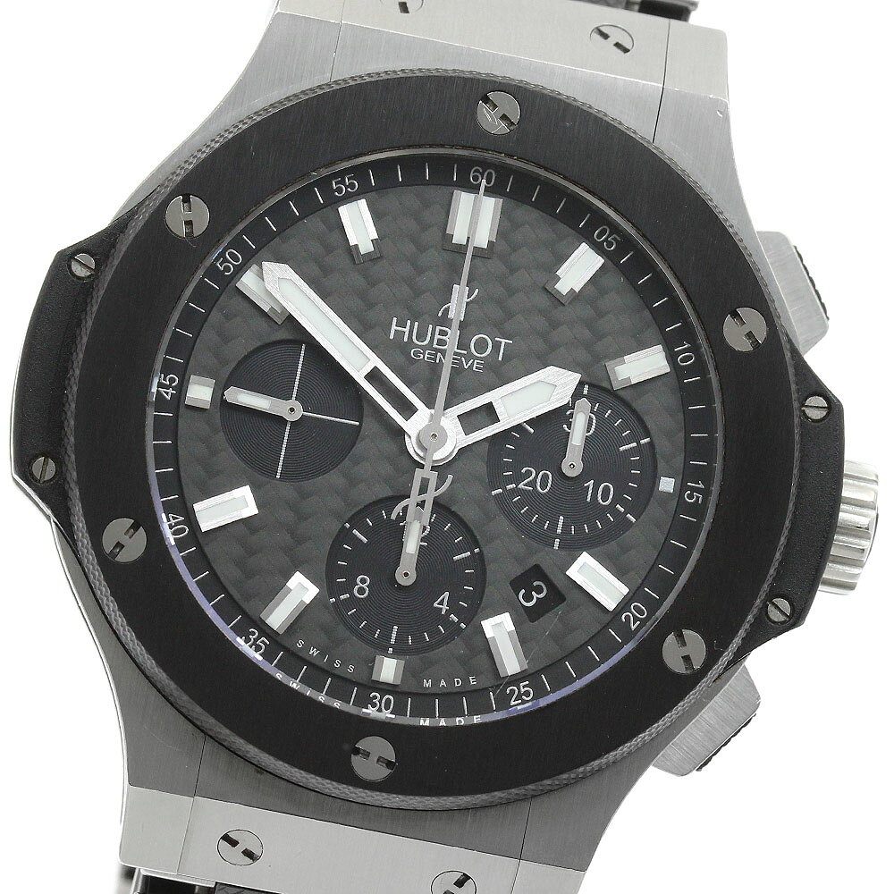ウブロ HUBLOT 301.SM.1770.SM ビッグバン エボリューション クロノグラフ 自動巻き メンズ 保証書付き_954051【中古】