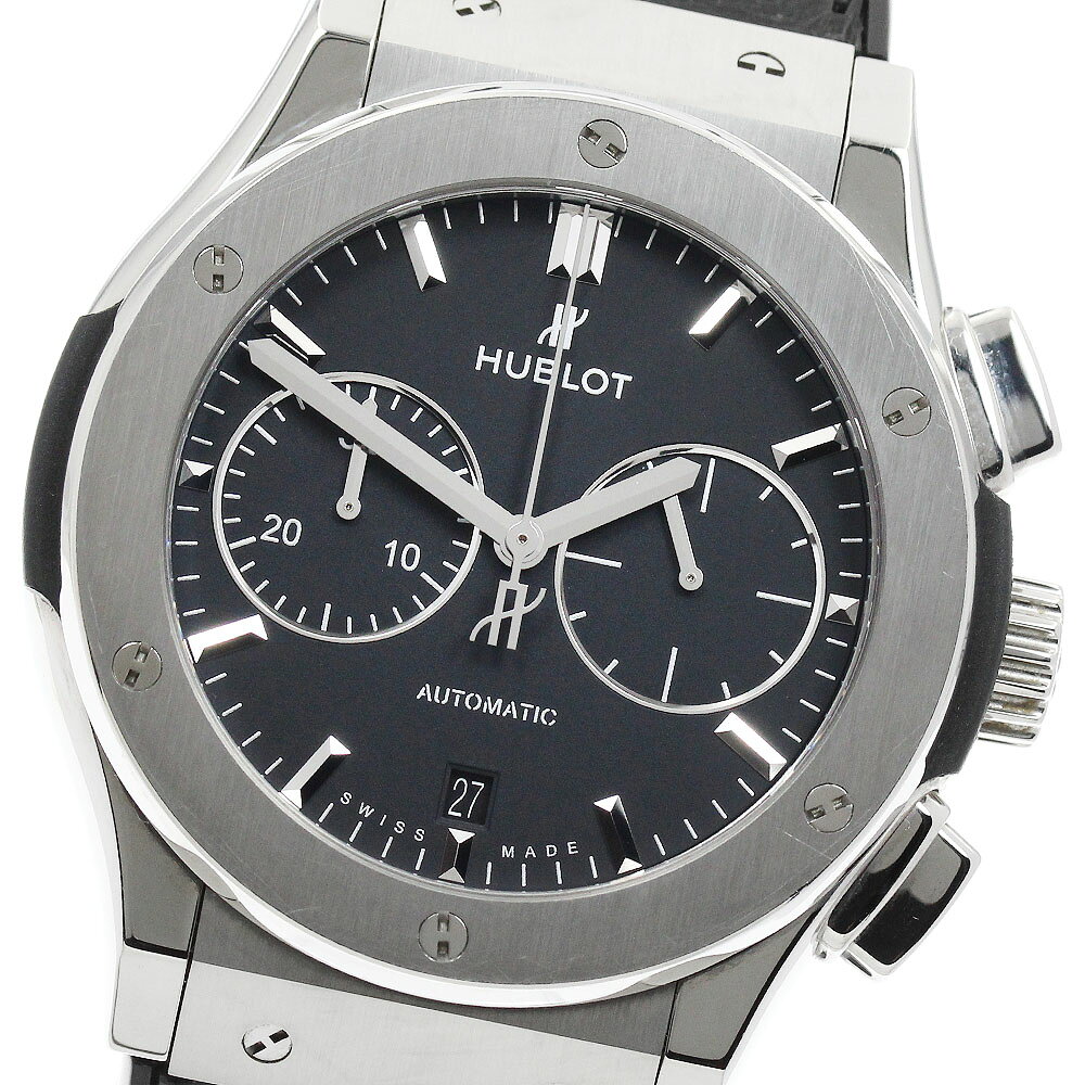ウブロ HUBLOT 521.NX.1171.LR クラシックフュージョン クロノグラフ デイト 自動巻き メンズ 良品 _954186【中古】