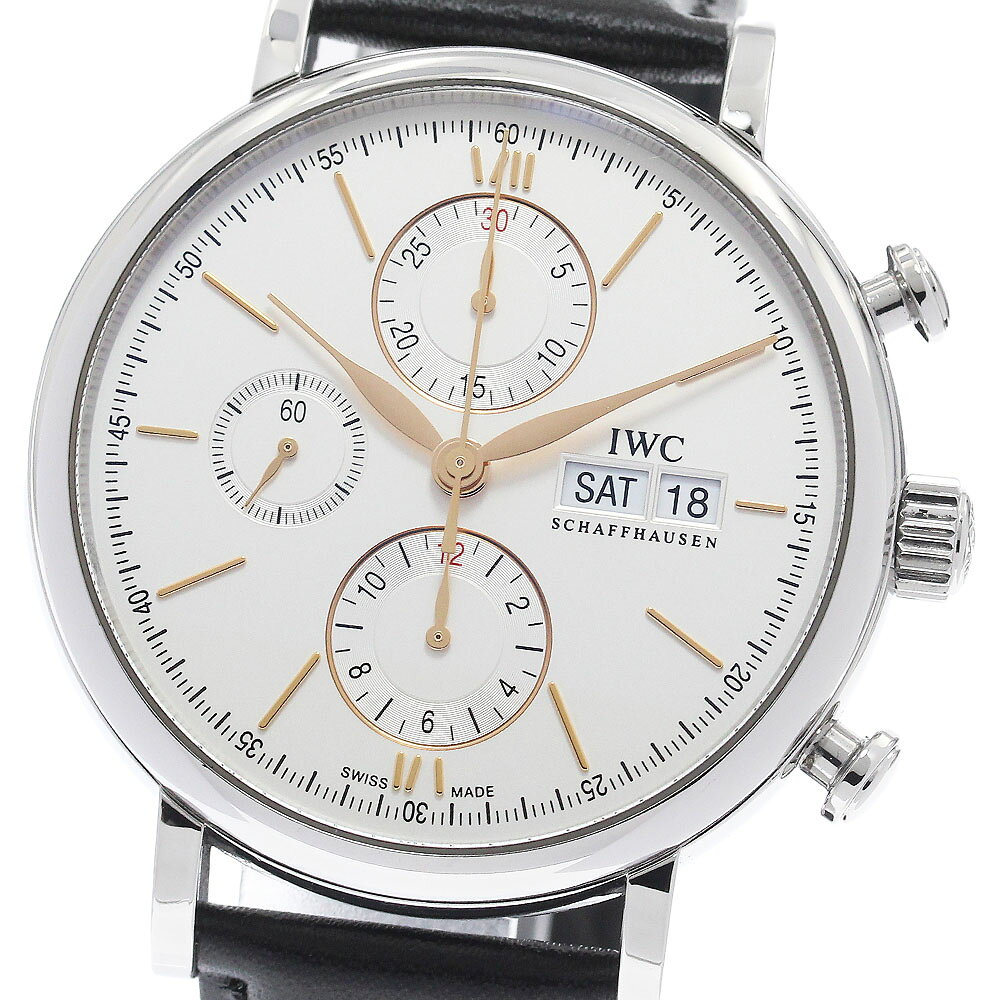 Other - IWC SCHAFFHAUSEN IW391031 ポートフィノ デイデイト クロノグラフ 自動巻き メンズ 良品 保証書付き_955744【中古】