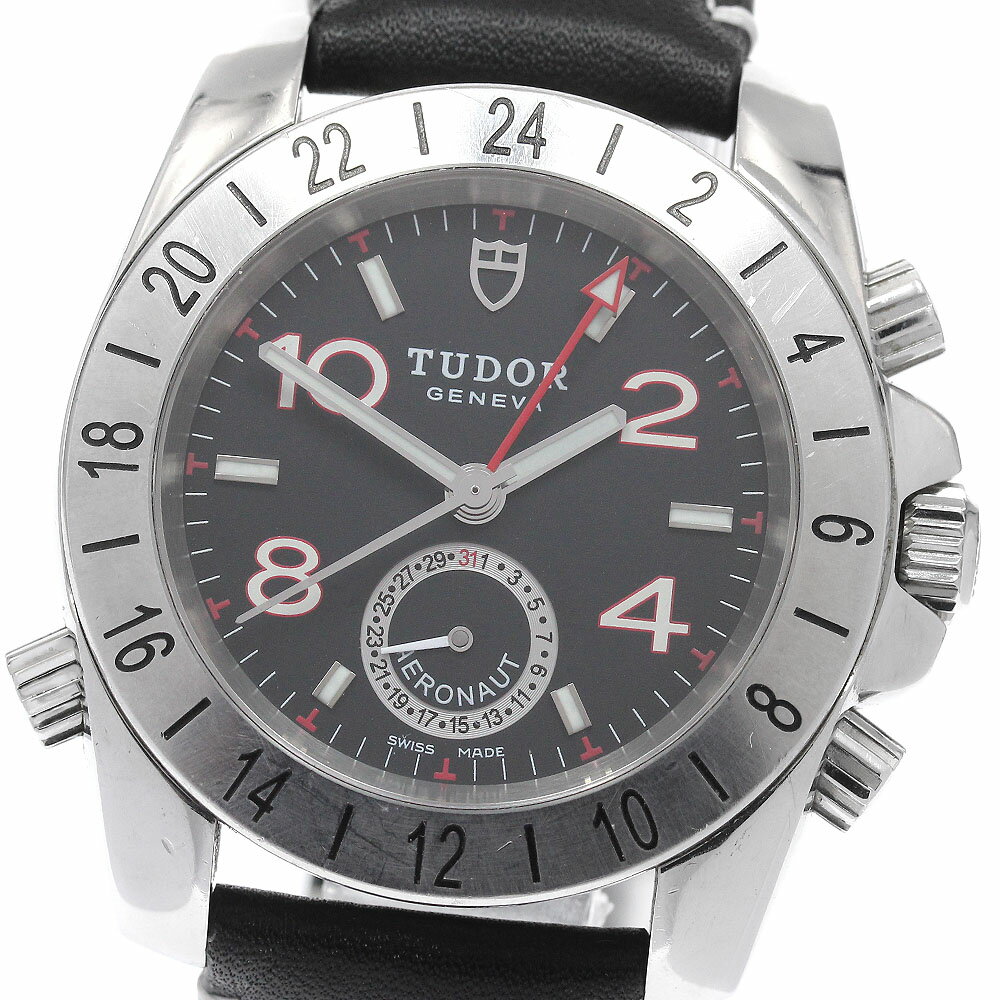 チュードル TUDOR 20200 アエロノート GMT デイト 自動巻き メンズ _956095【中古】