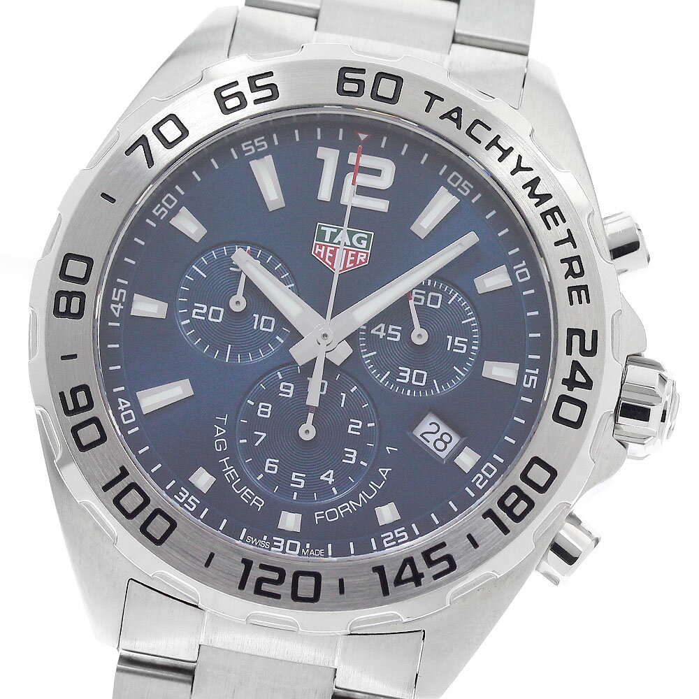樂天商城 - タグホイヤー TAG HEUER CAZ101K フォーミュラ1 デイト クロノグラフ クォーツ メンズ 良品 _956920【中古】