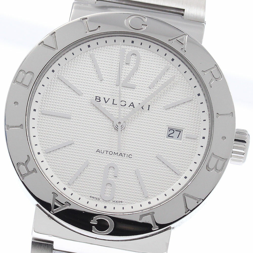 樂天商城 - ブルガリ BVLGARI BB42SS ブルガリブルガリ デイト 自動巻き メンズ _932259【中古】
