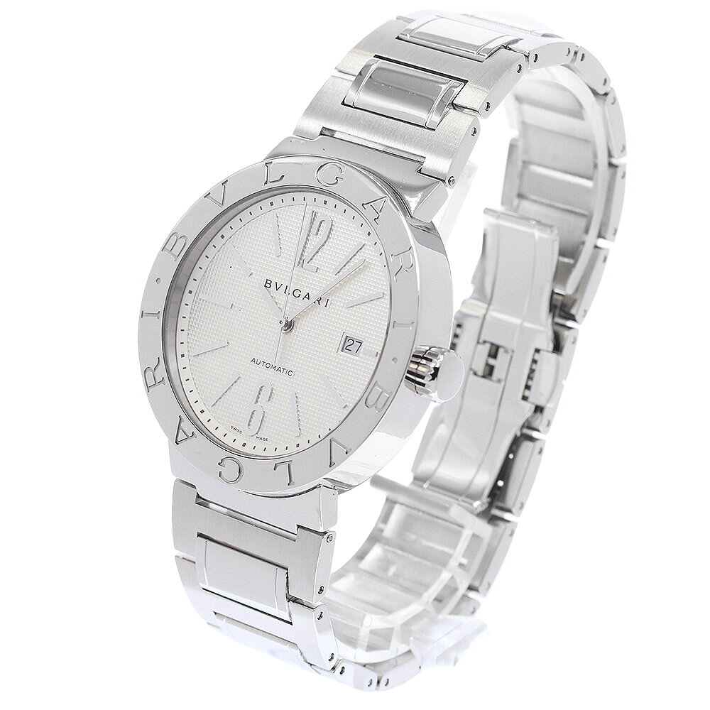 CLOSERのブルガリ BVLGARI BB42SS ブルガリブルガリ デイト 自動巻き メンズ _932259【中古】｜アングル2