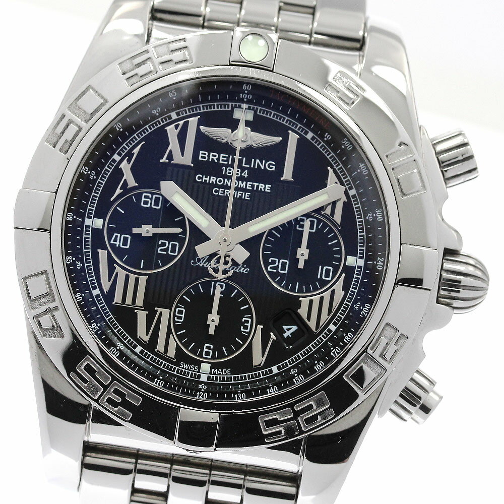 ブライトリング BREITLING AB0110 クロノマット 44 クロノグラフ 自動巻き メンズ 保証書付き_948543【中古】