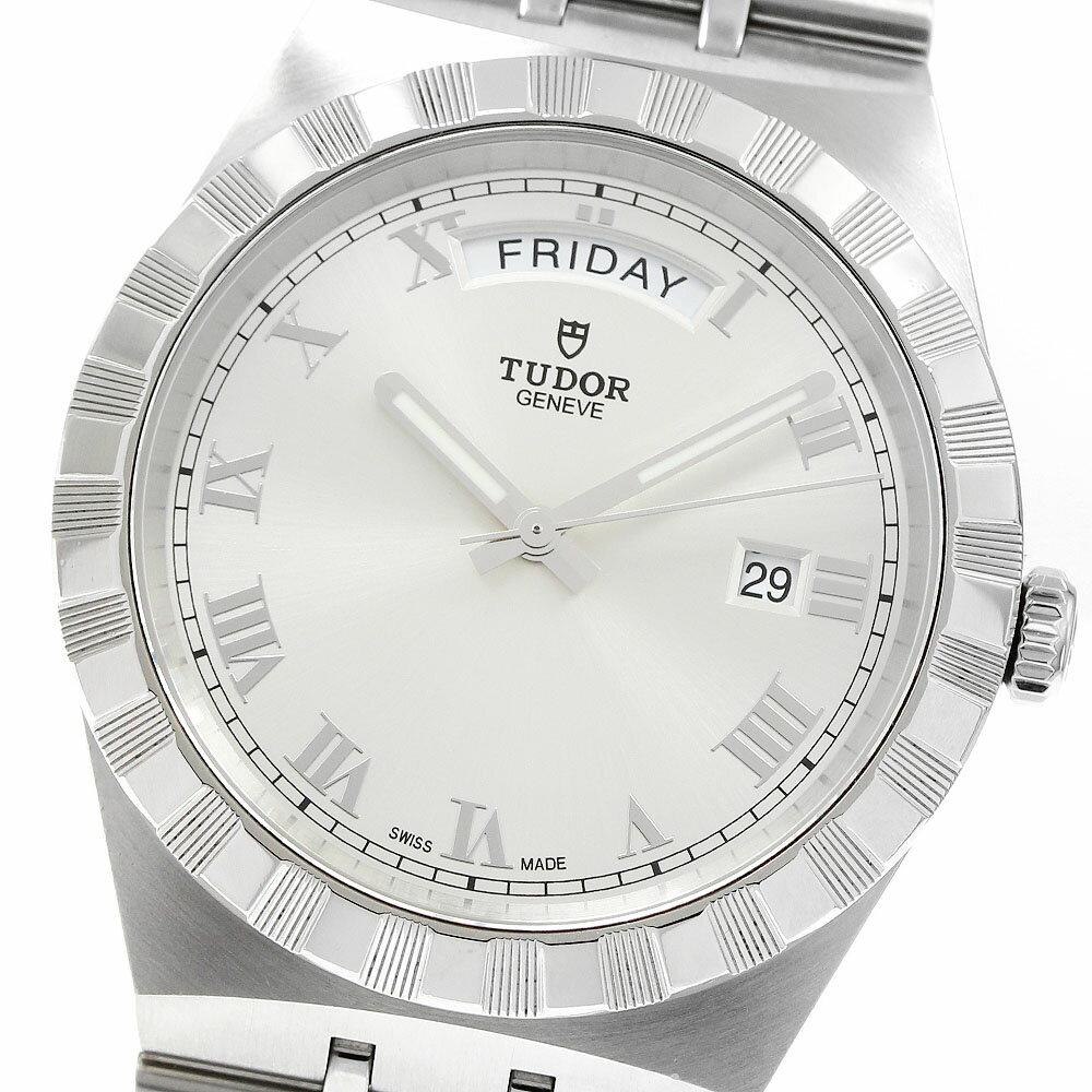 チュードル TUDOR 28600 ロイヤル デイデイト 自動巻き メンズ 箱・保証書付き_950746【中古】