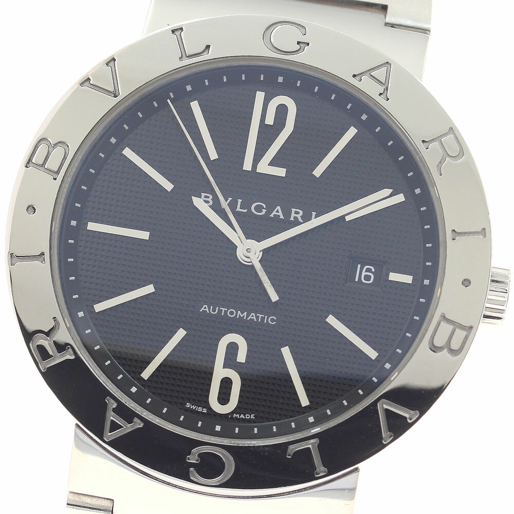 ブルガリ BVLGARI BB42SS ブルガリブルガリ デイト 自動巻き メンズ 箱・保証書付き_955037【中古】