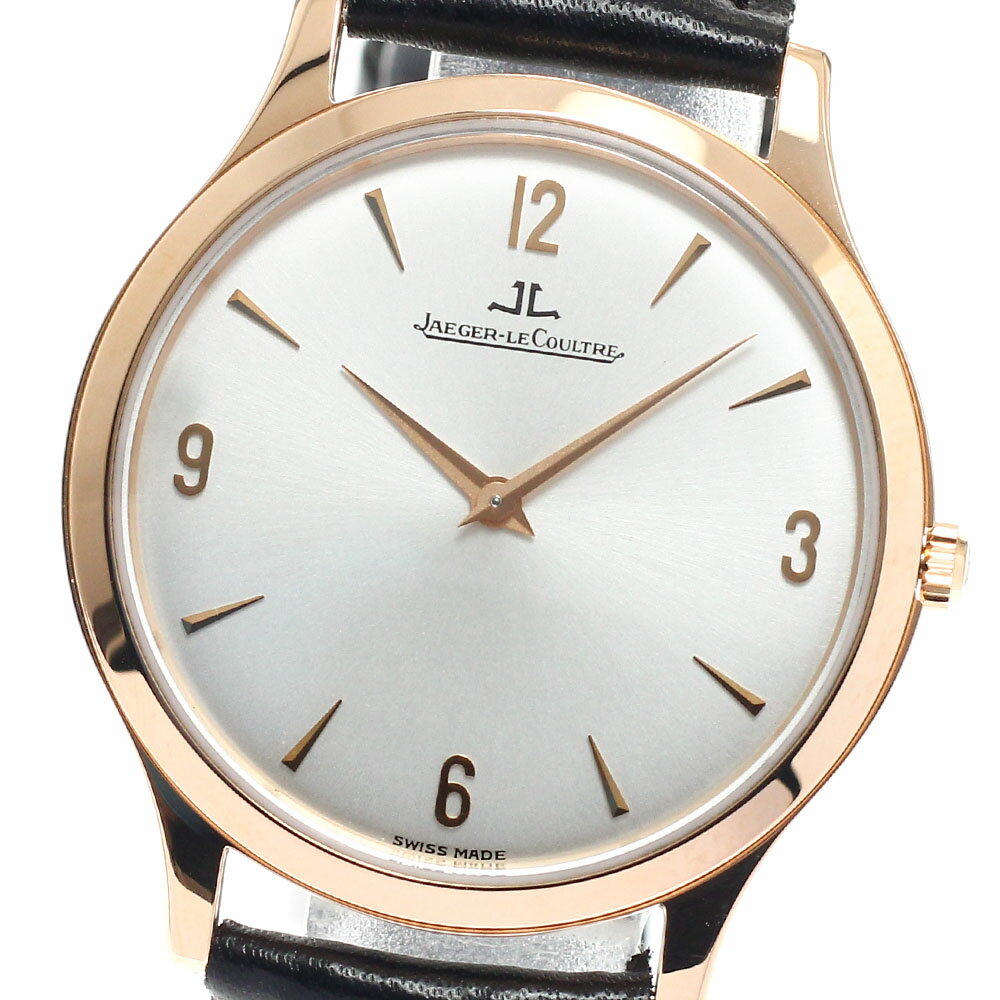 ジャガー・ルクルト JAEGER-LECOULTRE 145.2.79.S/Q1452504 マスターウルトラシン K18PG 手巻き メンズ 美品 _954029【中古】