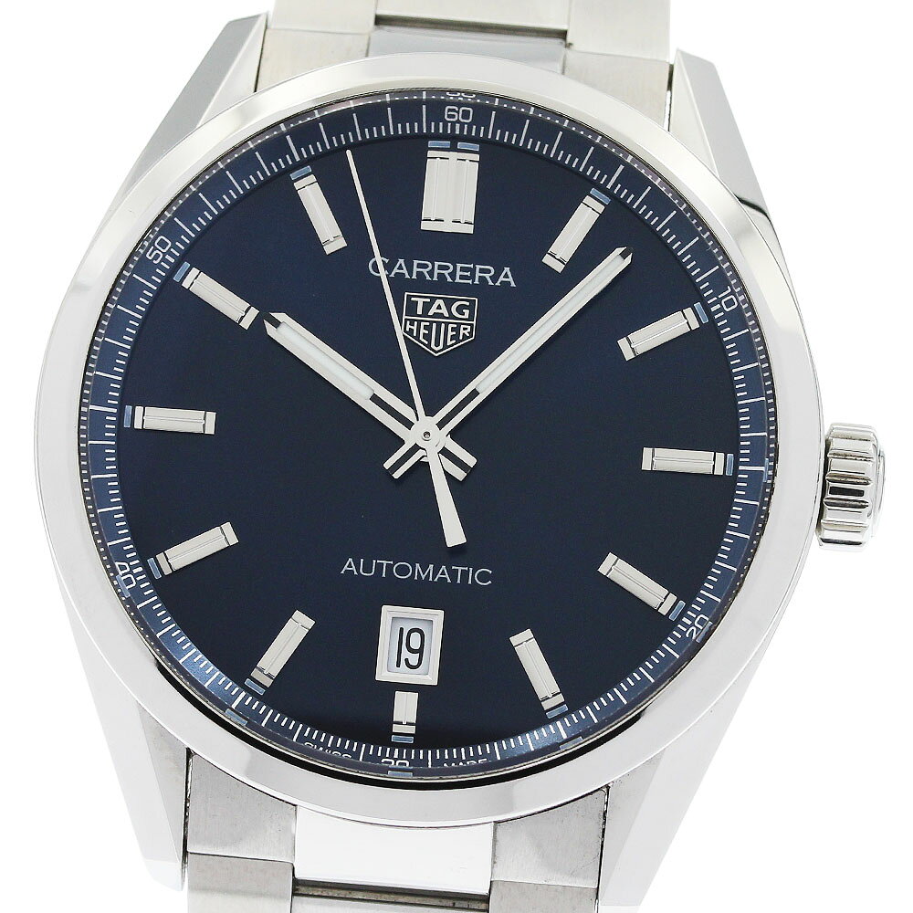 タグホイヤー TAG HEUER WBN2112-0 カレラ キャリバー5 デイト 自動巻き メンズ 箱・保証書付き_955677【中古】