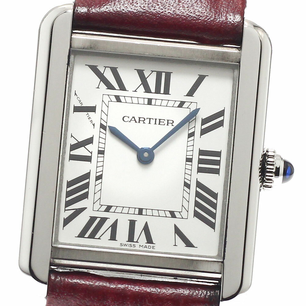 Other - カルティエ CARTIER WSTA0030 タンクソロSM クォーツ レディース 内箱・保証書付き_956822【中古】