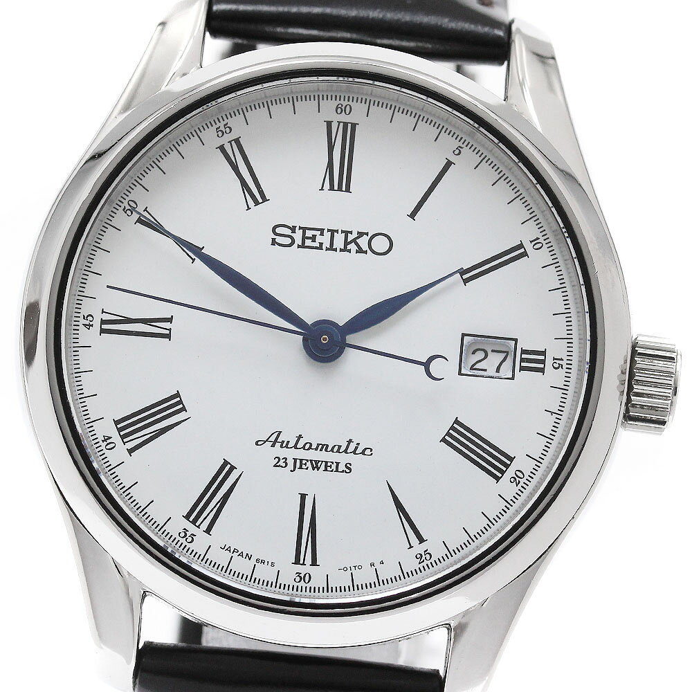 Other - セイコー SEIKO SARX019/6R15-02P0 プレサージュ デイト 自動巻き メンズ 美品 保証書付き_957320【中古】