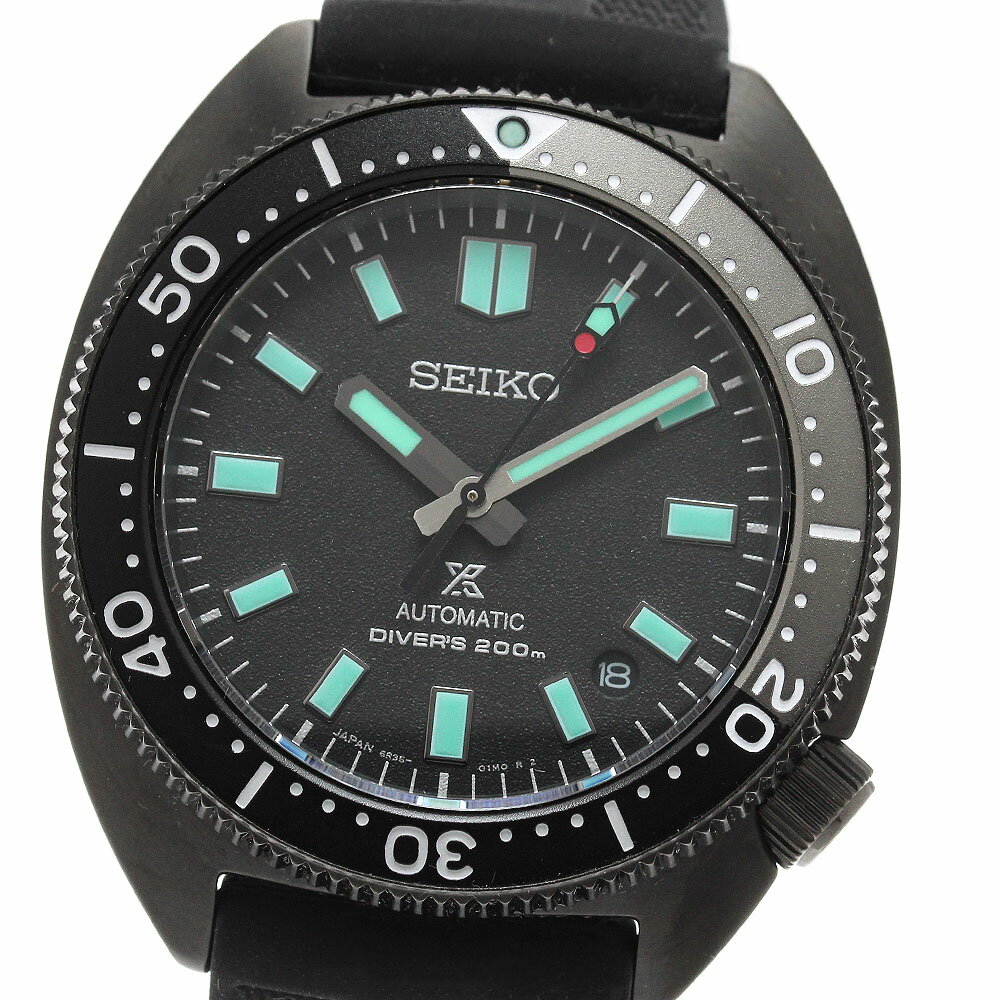 セイコー SEIKO SBDC183/6R35-02E0 プロスペックス ザ・ブラックシリーズ 4500本限定 自動巻き メンズ 極美品 箱・保証書付き_958053【中古】