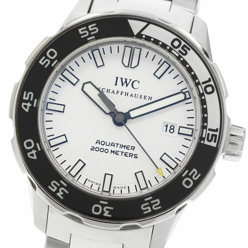 IWC IWC SCHAFFHAUSEN IW356805 アクアタイマー デイト 自動巻き メンズ ...