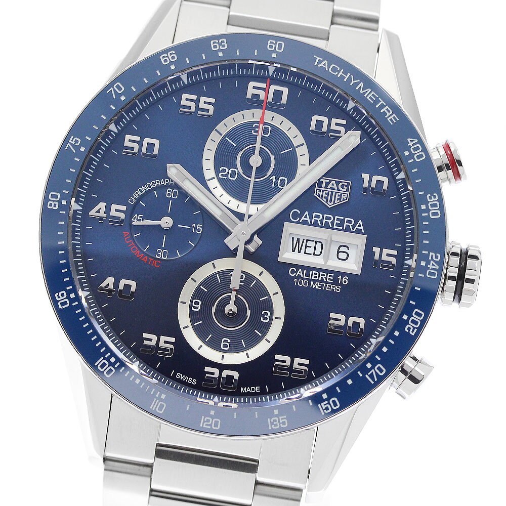 タグホイヤー TAG HEUER CV2A1V カレラ キャリバー16 デイデイト クロノグラフ 自動巻き メンズ _954101【中古】