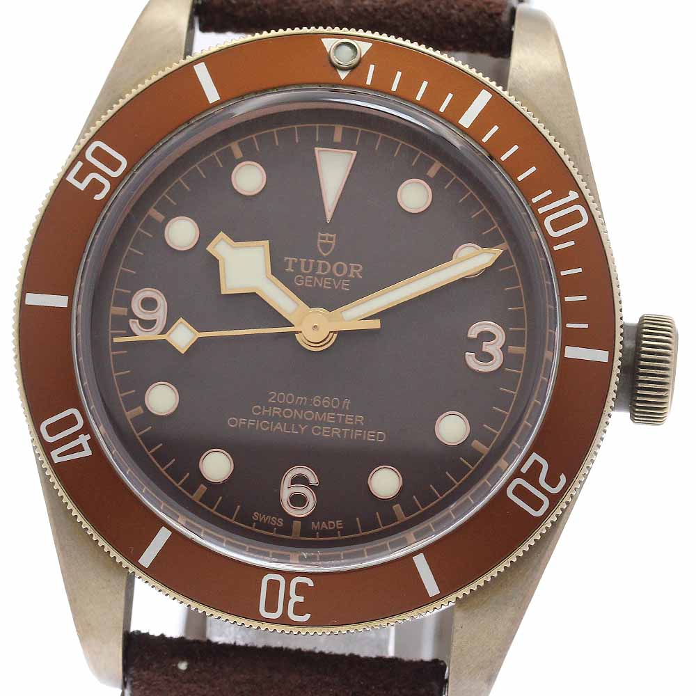 樂天商城 - チュードル TUDOR 79250BM ヘリテージ ブラックベイ ブロンズ 自動巻き メンズ 良品 保証書付き_956096【中古】