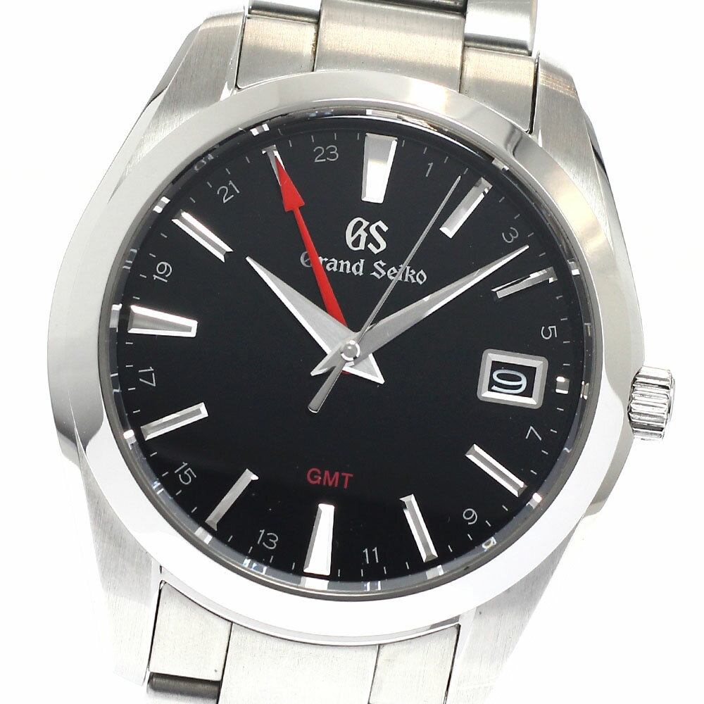 セイコー SEIKO SBGN013/9F86-0AF0 グランドセイコー ヘリテージコレクション GMT デイト クォーツ メンズ 良品 保証書付き_956784【中古】