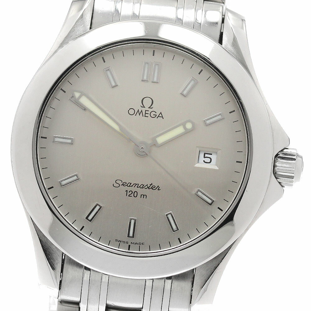 TISSOT - オメガ OMEGA 2511.33 シーマスター120 デイト クォーツ メンズ _957375【中古】